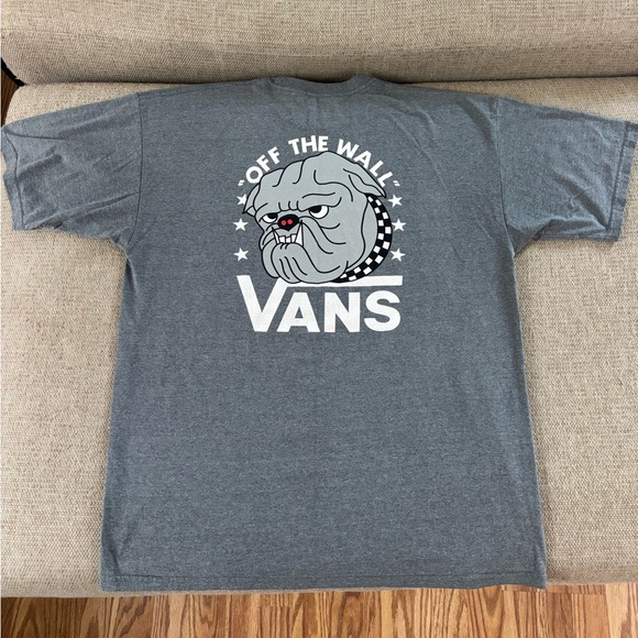 Vans Off the Wall BullDog T Shirt - Picture 1 of 5